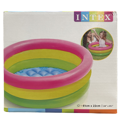 בריכה לילדים מבית אינטקס בגודל: 22X61