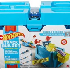 הוט ווילס במזוודה בונה מסלולים לילדים Hot Wheels