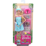 Barbie - ברבי בובה בספא עם אביזרים GJG55 לילדים