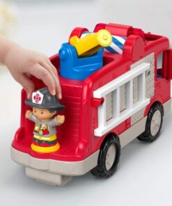 פישר פרייס כבאית מנגנת ליטל פיפל לילדים FDG44 לגילאי שנה ומעלה – תמונה 2