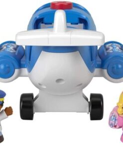 פישר פרייס מטוס מנגן ליטל פיפל לילדים DJB53 לגילאי שנה ומעלה – תמונה 2