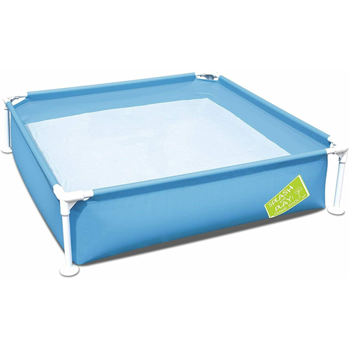 ⁦בריכה לילדים עם מסגרת של בסט וואי בגודל: 122x122x305 ס"מ,לגילאי 3 ומעלה⁩ – תמונה ⁦2⁩