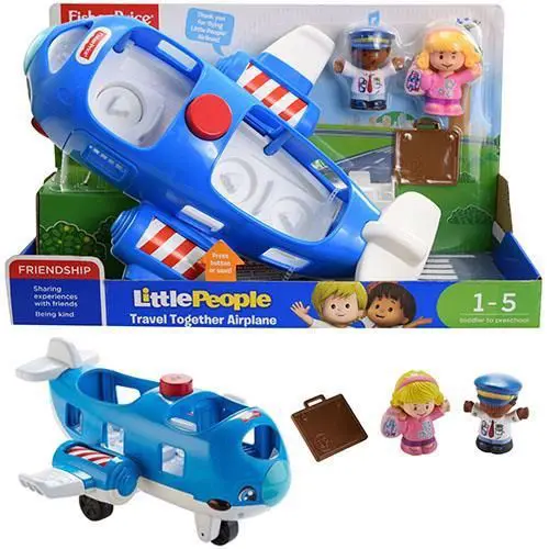 ⁦פישר פרייס מטוס מנגן ליטל פיפל לילדים DJB53 לגילאי שנה ומעלה⁩ – תמונה ⁦3⁩