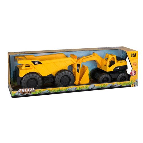 קטר פילר משאית חול ודחפור מארז מגה ענק 82050 לילדים
