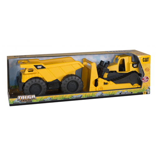 קטר פילר משאית חול טרקטור שופל מארז מגה ענק 82050 לילדים