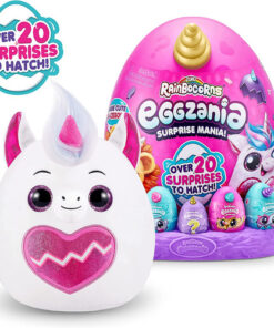 חגיגת ריינבוקורן 20 הפתעות Rainbocorns Eggzania לילדים – תמונה 2