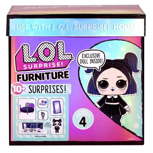 לול חדר שינה נפתח עם 10 הפתעות לילדים L.O.L Surprise!