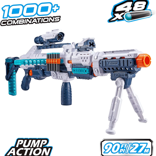 ⁦רובה חצים אקס שוט 1,000 שילובים ענק Toy gun 36173 לילדים⁩ – תמונה ⁦3⁩