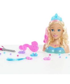 ברבי ראש בובה ענק עם 22 אביזרים 62625 לילדים – תמונה 2