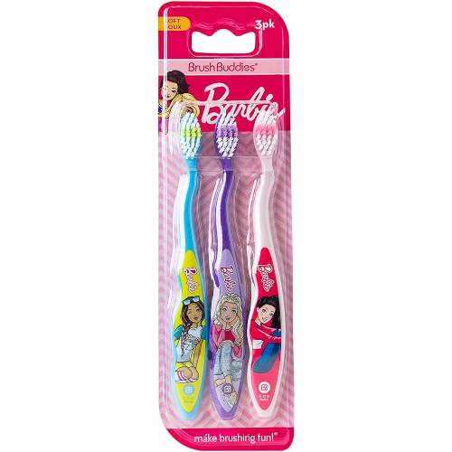 מברשות שיניים ברבי שלישית מברשות שיניים 7021124 לילדים