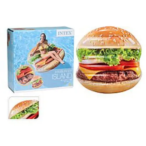 אינטקס מזרון ים ענק בצורת הבורגר 58780EP