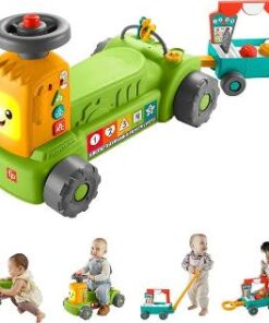 פישר פרייס בימבה רכבת גרירה עם קולות וצלילים-HLM429993 לפעוטות – תמונה 2