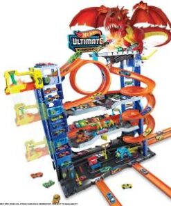 הוט וווילס מסלול בית מגה ענק-HKX489564 לילדים – תמונה 2
