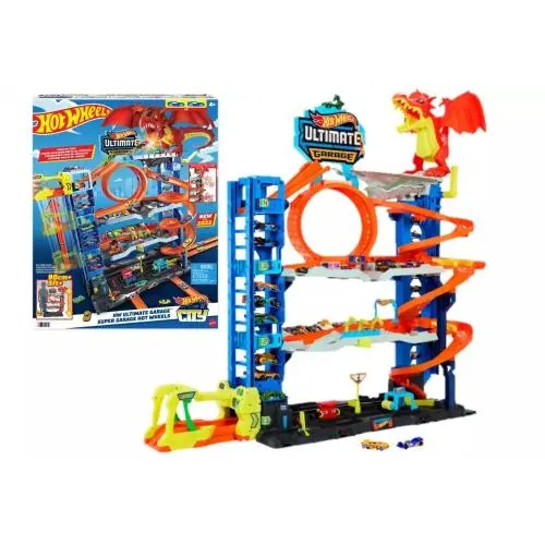 הוט וווילס מסלול בית מגה ענק-HKX489564 לילדים