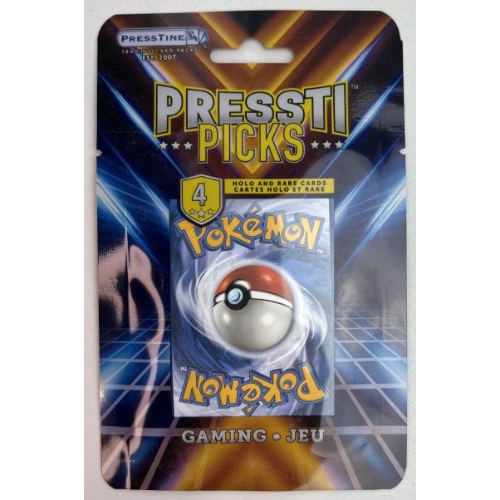 פוקימון קלפים 4 במארז מקורי מהדורה מיוחדתpresstipicks CS06041