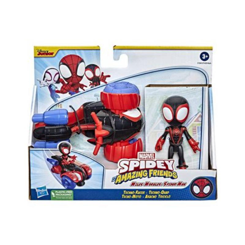 דמויות ספיידי והחברים ספיידי שחור ורכב F1459